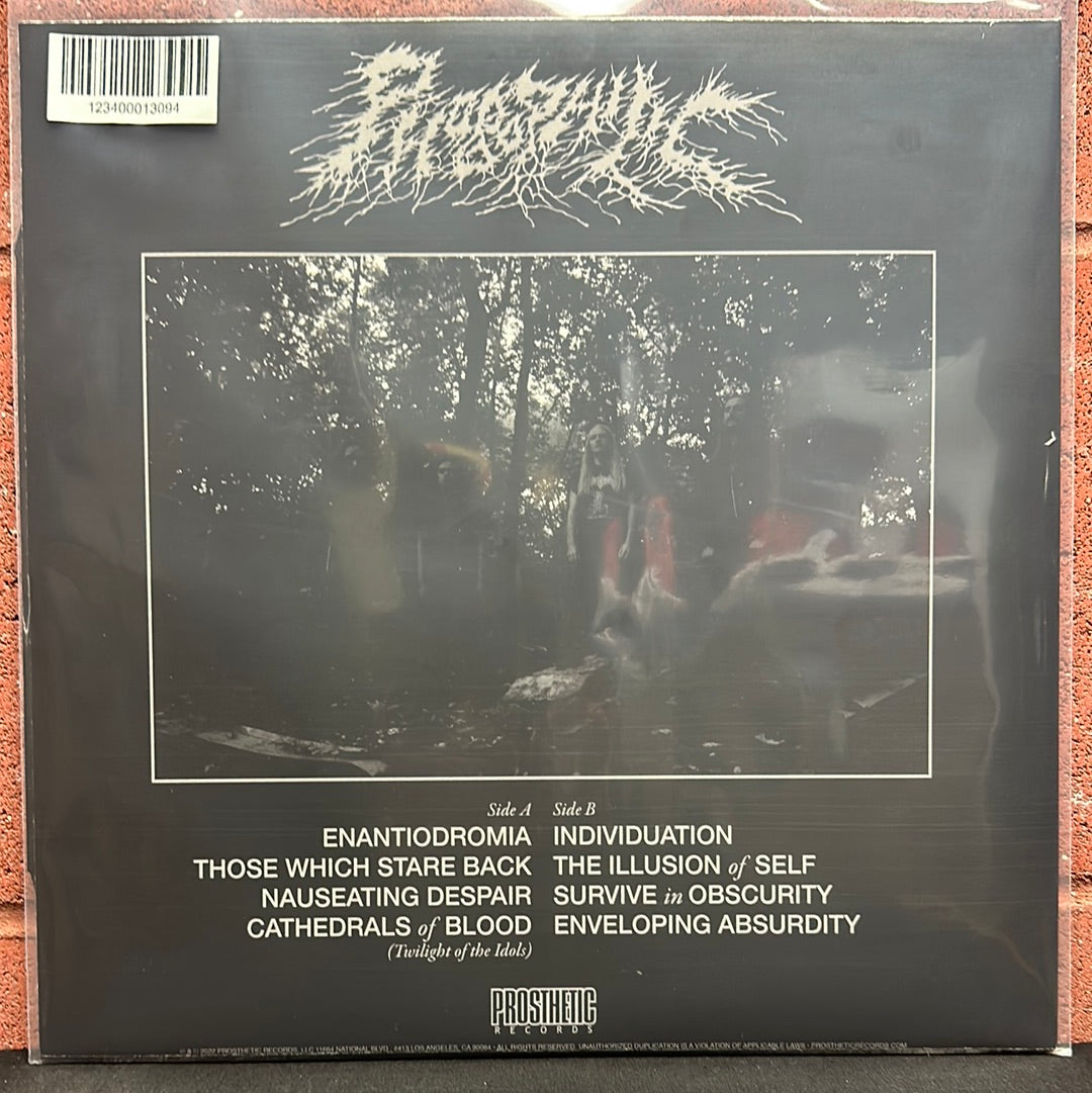 Used Vinyl:  Phobophilic ”Enveloping Absurdity” LP (Transparent Black with Silver Splatter vinyl)