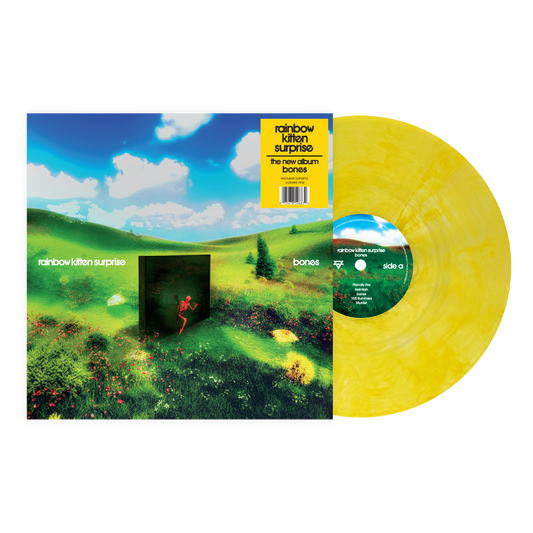 Rainbow Kitten Surprise "bones" LP (Indie Exclusive Banana Vinyl)