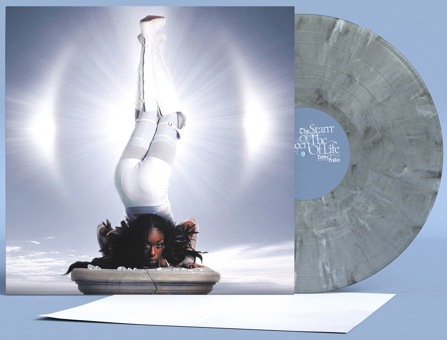 Debby Friday "The Starrr Of The Queen Of Life" LP (Loser Edition Graphite Vinyl)