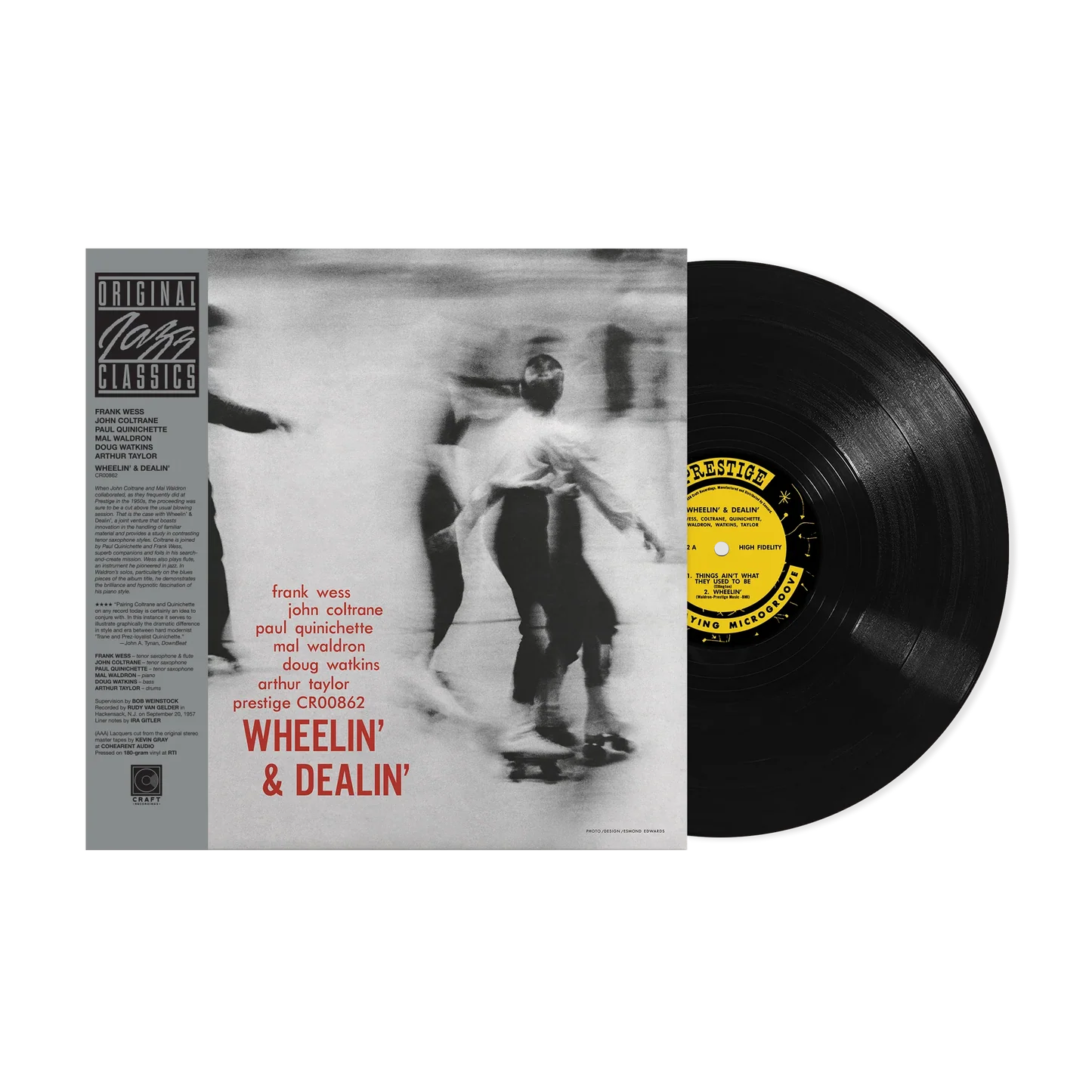 Frank Wess/John Coltrane/Paul Quinichette "Wheelin' & Dealin' (Original Jazz Classics Series)" LP