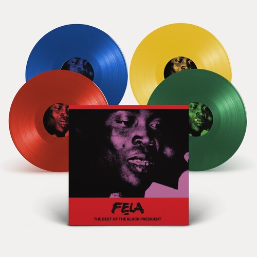Fela Kuti "Best of the Black President" 4xLP (Color Vinyl)