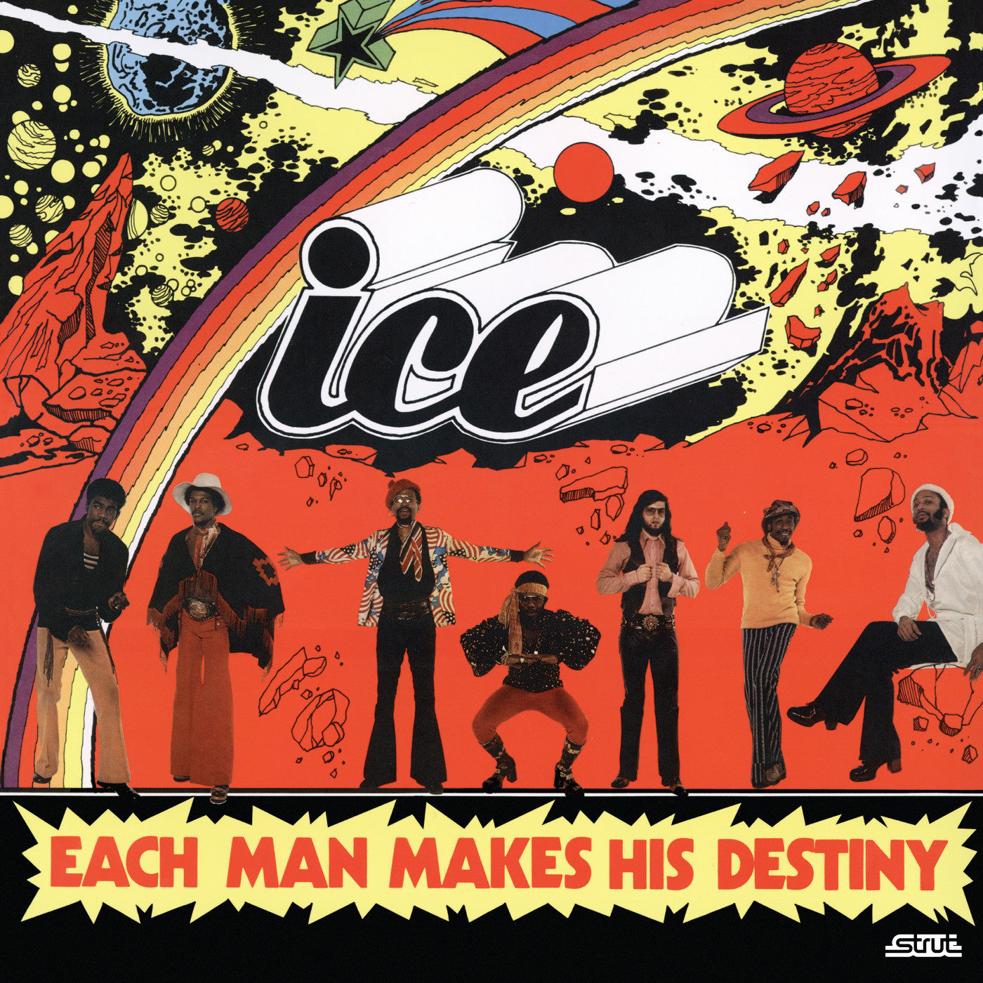 PRE-ORDER: Ice (Lafayette Afro-Rock Band) "Each Man Makes His Destiny" LP