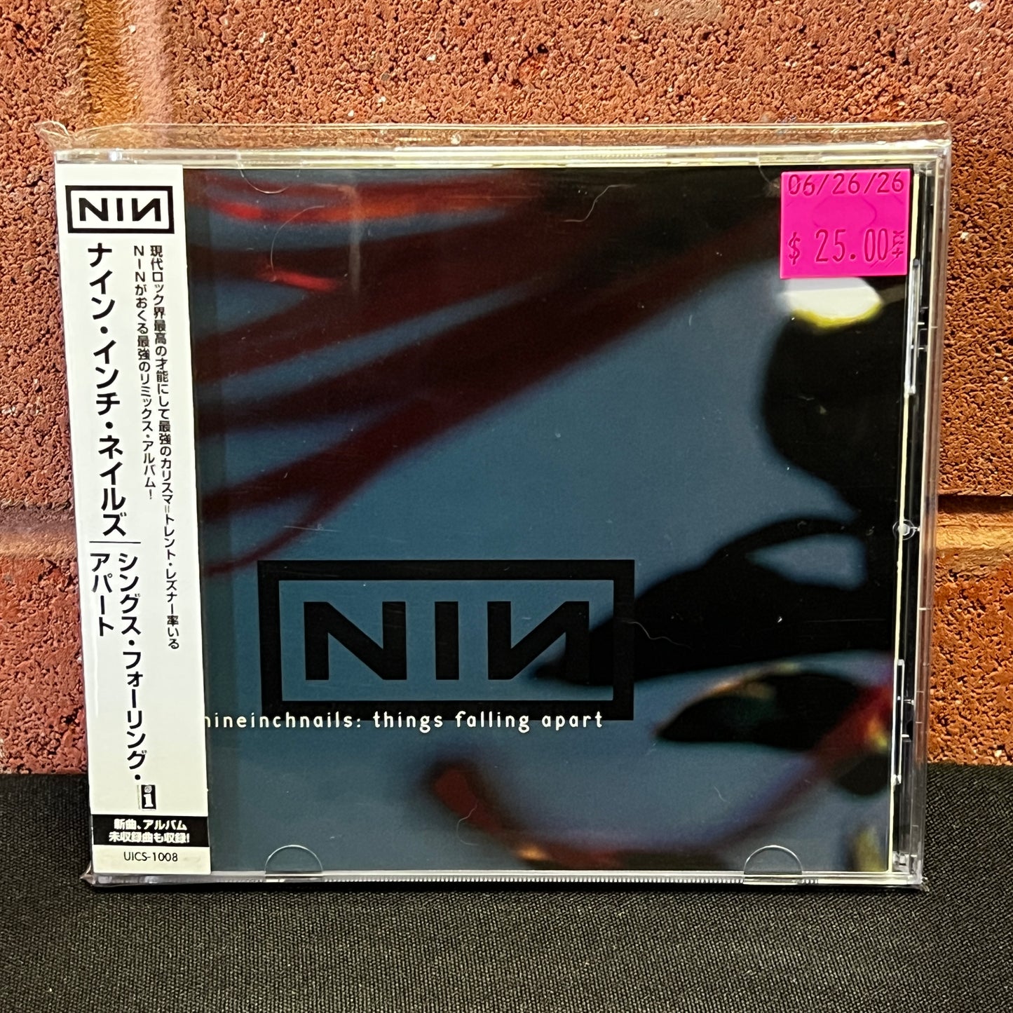 Used CD: Nine Inch Nails "Things Falling Apart" CD (2000 Japanese Press)