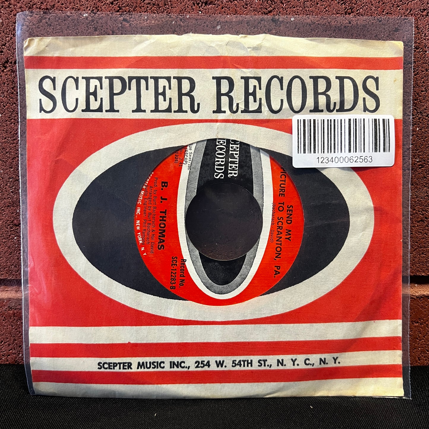 Used Vinyl: B.J. Thomas "I Just Can't Help Believing" 7"
