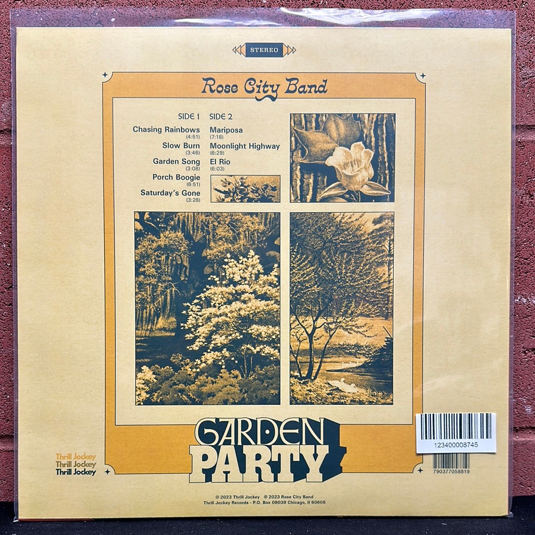 Used Vinyl:  Rose City Band ”Garden Party” LP (Glow in the dark vinyl)