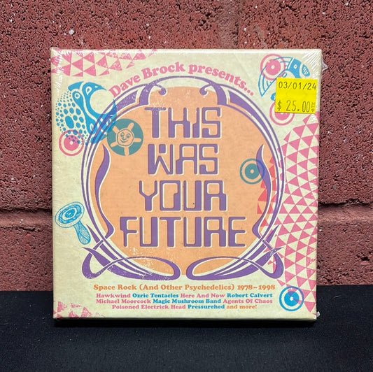 Used CD: V/A - "Dave Brock Presents... This Was Your Future - Space Rock (And Other Psychedelics) 1978 - 1998" 3xCD