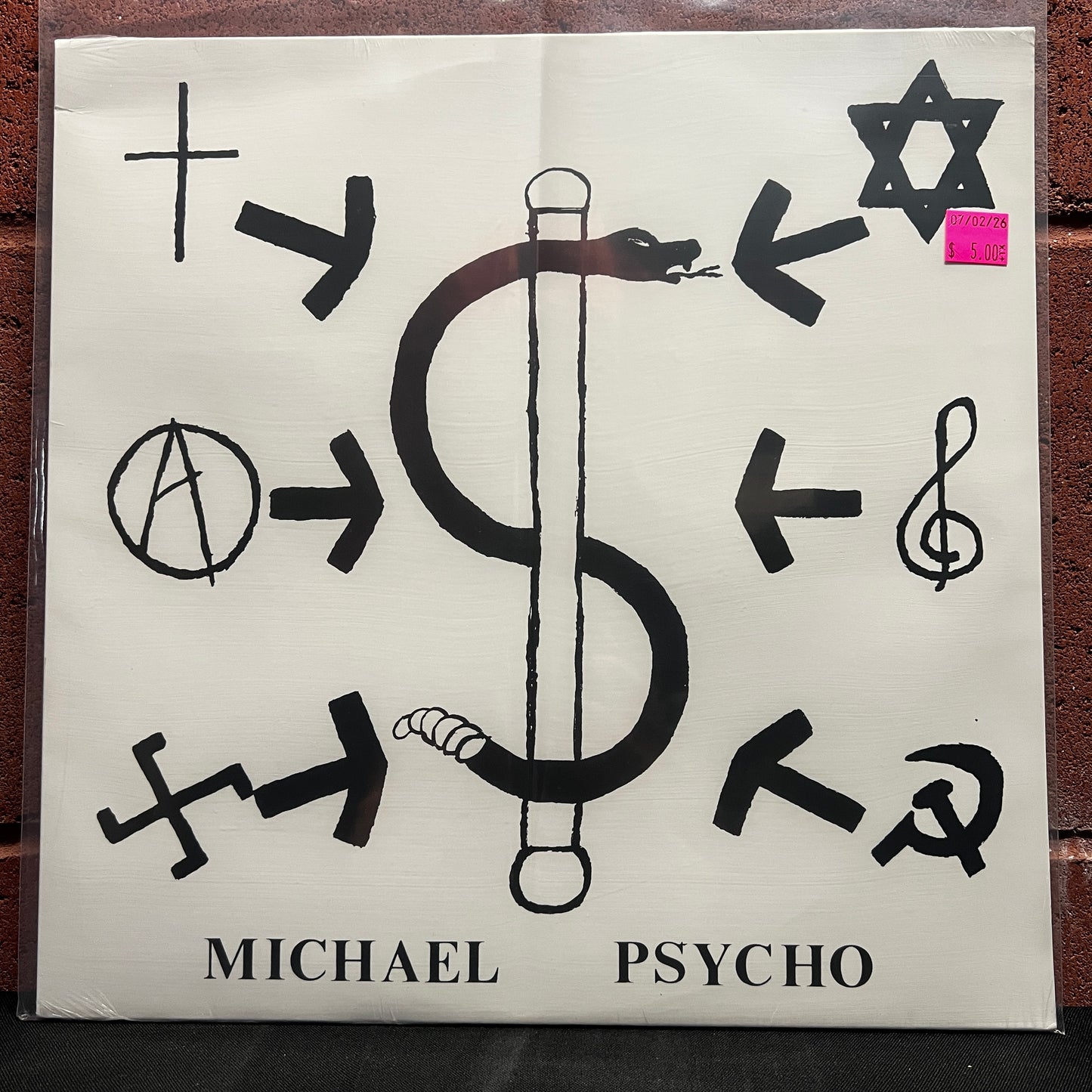 Used Vinyl: Michael Psycho "Think" LP (Sealed)