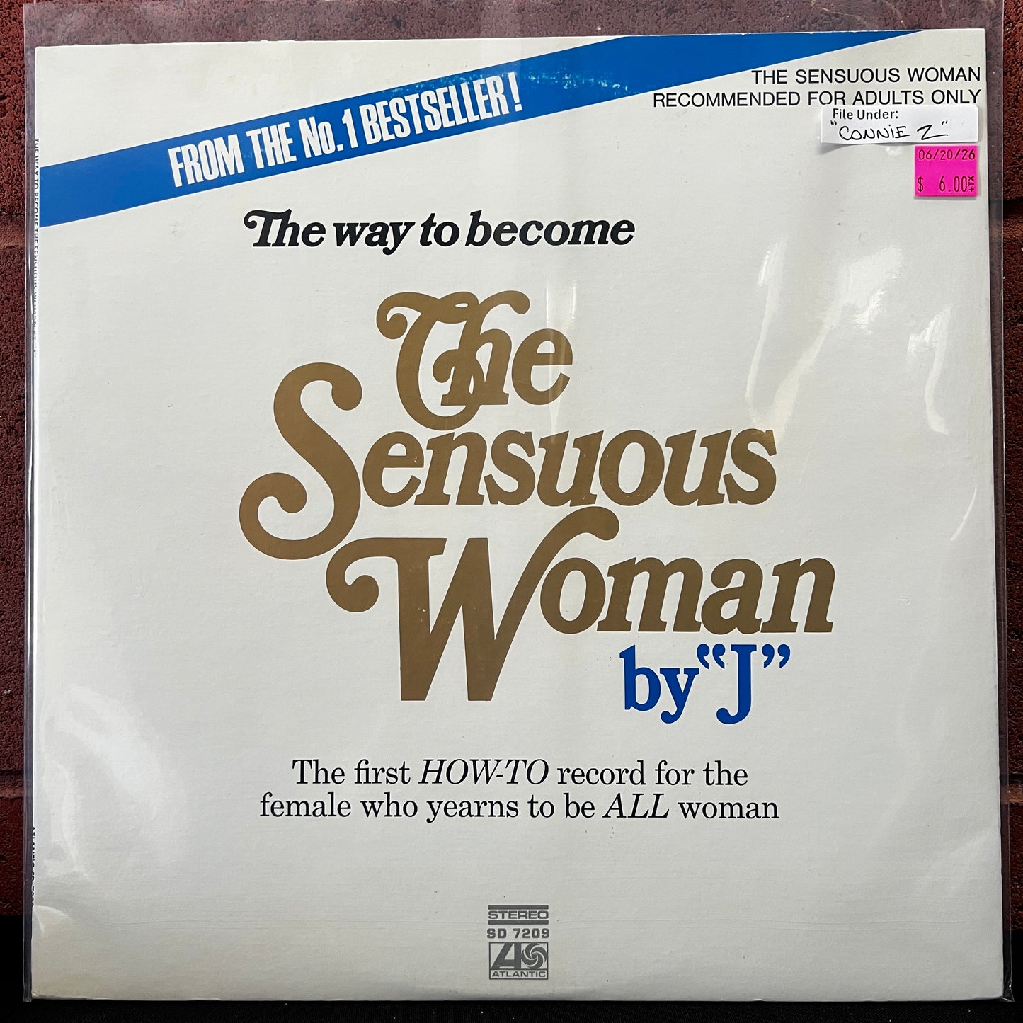 Used Vinyl: Connie Z "The Way To Become The Sensuous Woman By 'J'" LP