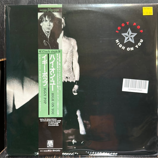 Used Vinyl:  Iggy Pop ”High On You” 12"