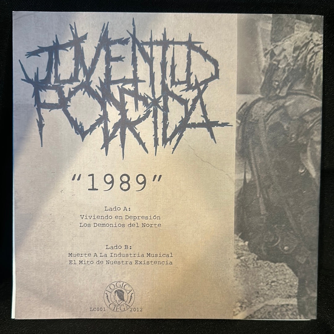 Used Vinyl:  Juventud Podrida 1989 7" (burgundy vinyl)