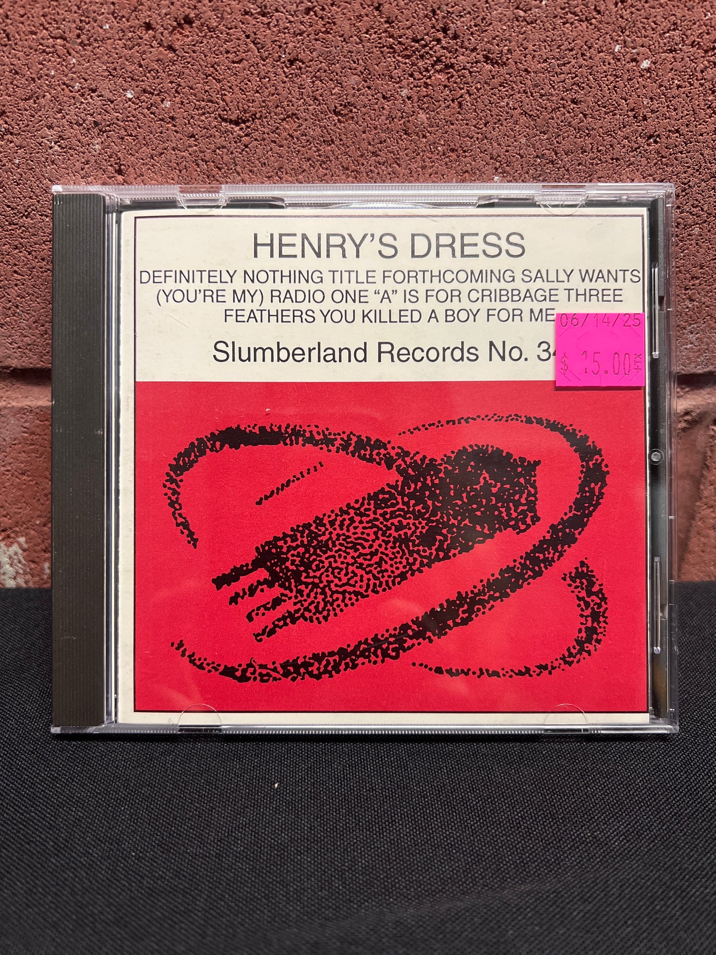 Used CD: Henry's Dress "S/T" CD