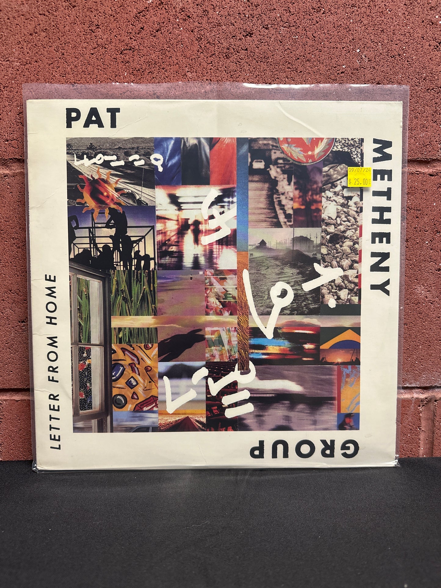 Used Vinyl:  Pat Metheny Group ”Letter From Home” LP