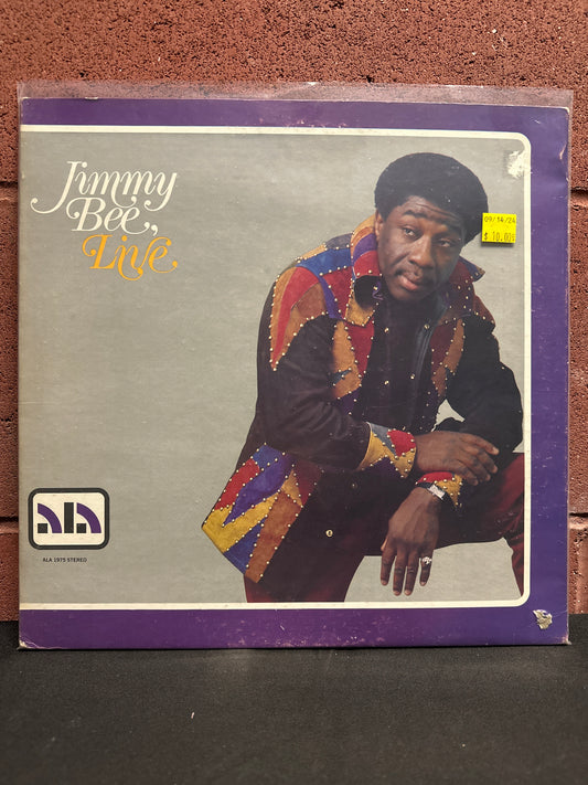 Used Vinyl:  Jimmy Bee ”Jimmy Bee, Live” LP