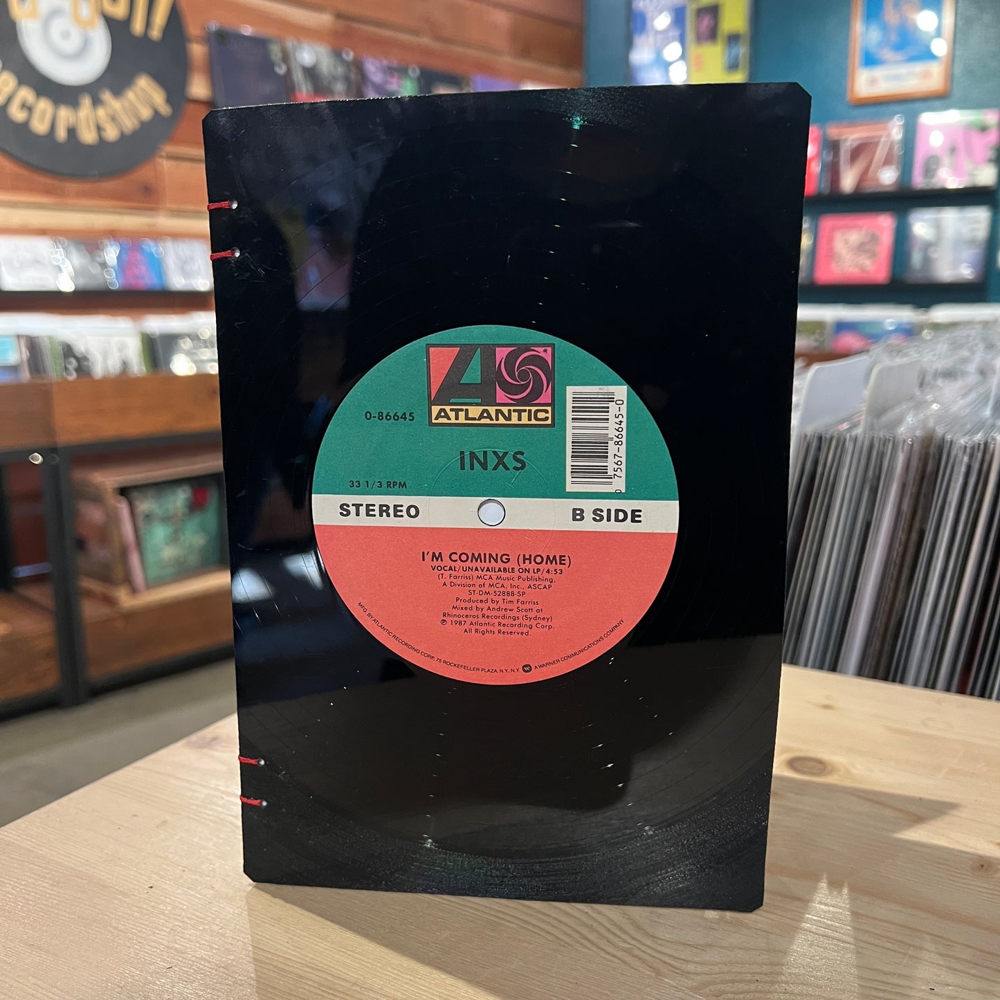 INXS Recycled Vinyl Journal