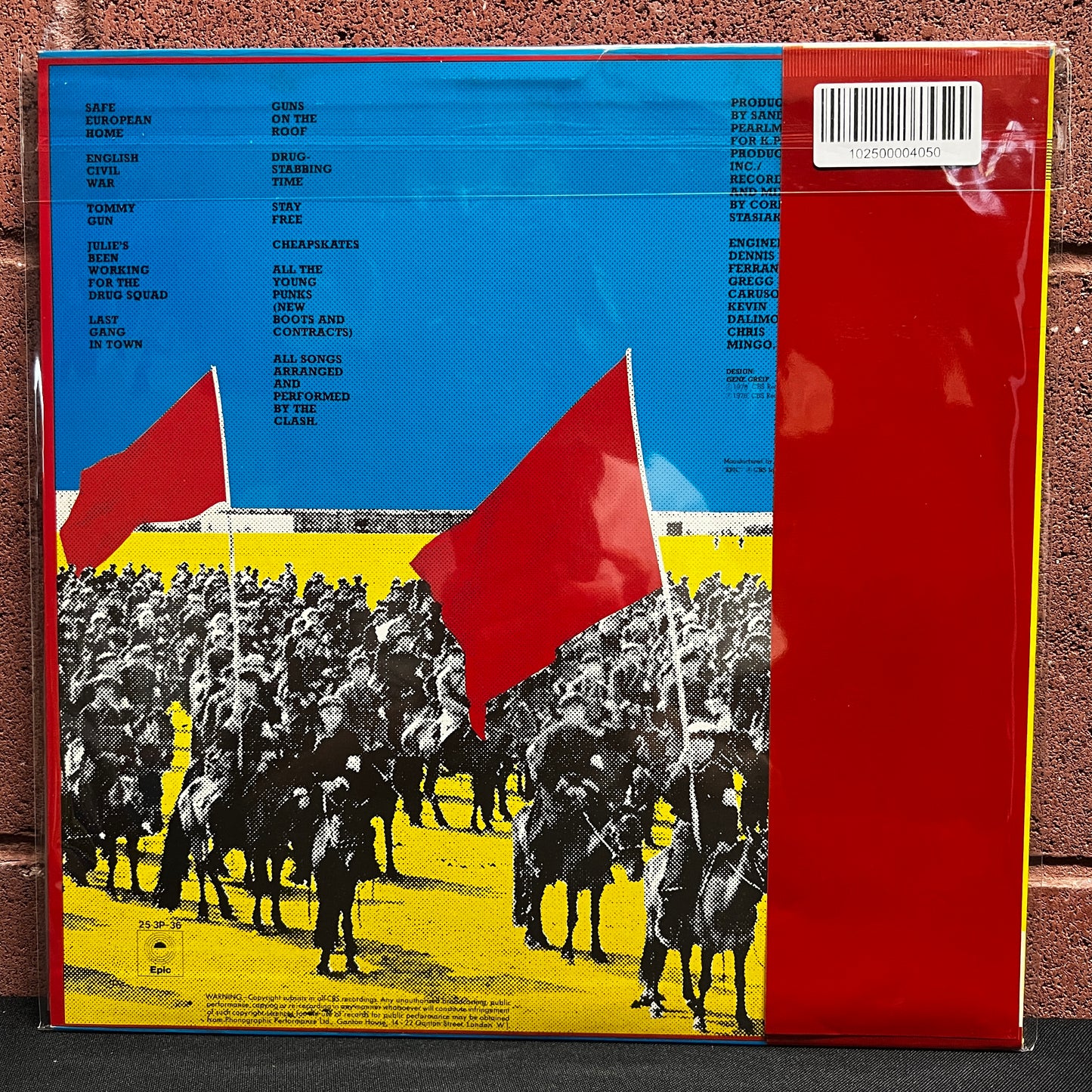 Used Vinyl: The Clash "Give 'Em Enough Rope" LP (1978 Japanese Issue)