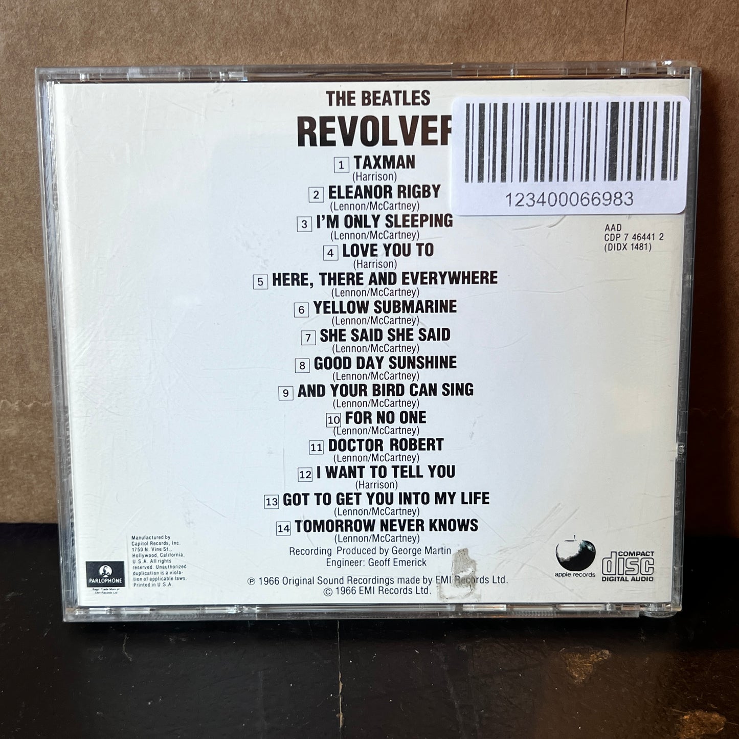 Used CD: The Beatles "Revolver" CD