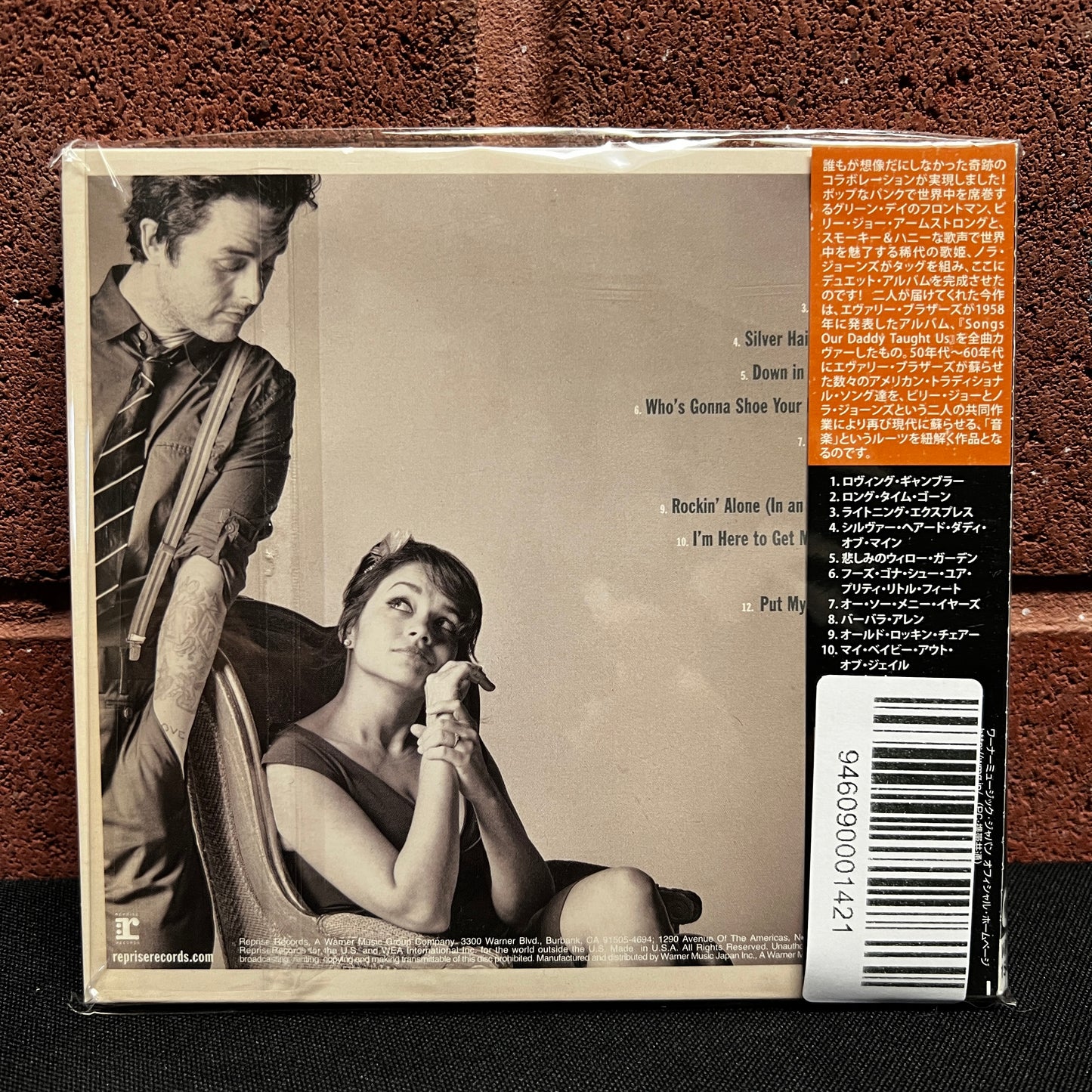 Used CD: Billie Joe & Norah "Foreverly" CD (2013 Japanese Press)