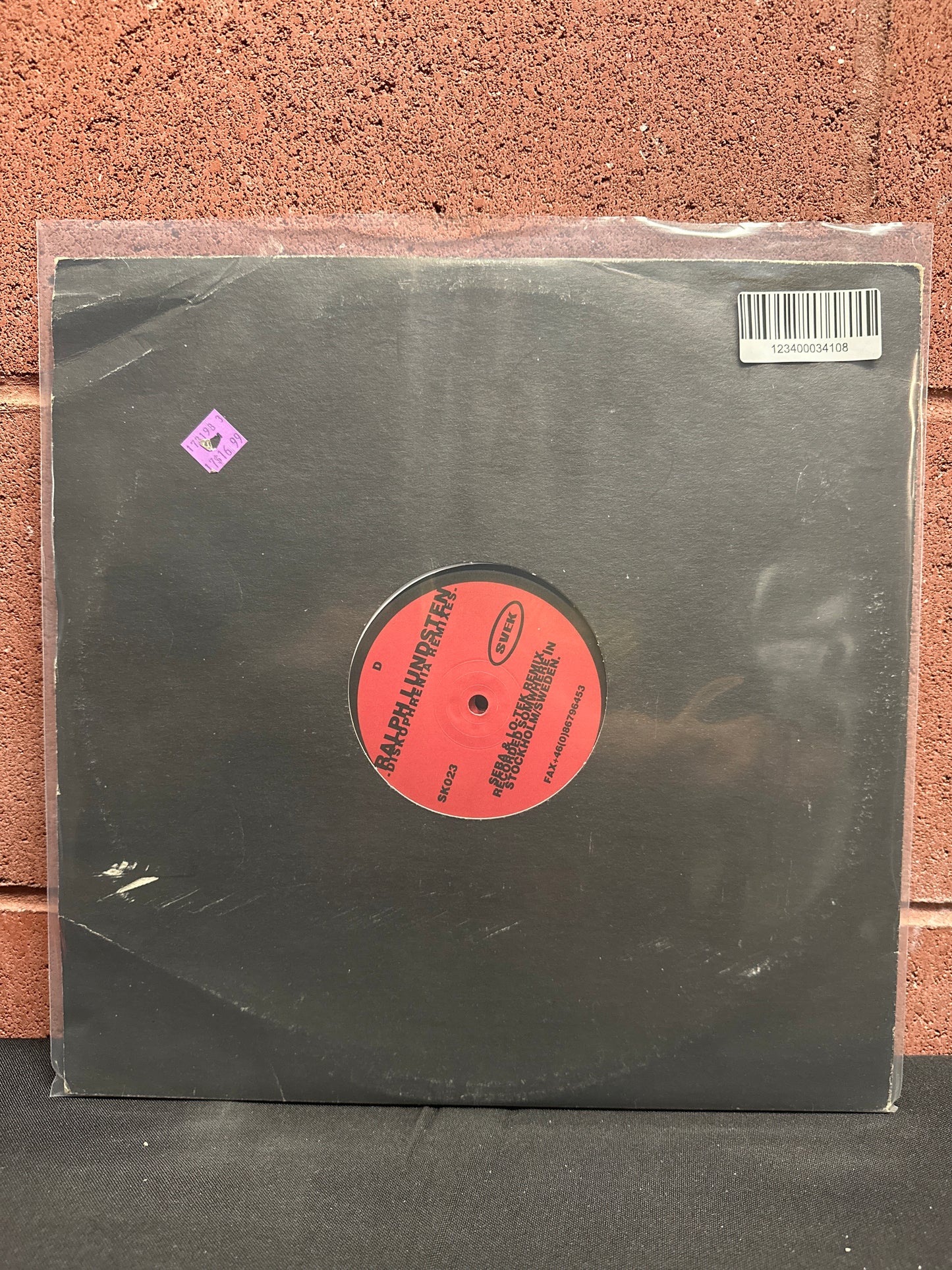 Used Vinyl:  Ralph Lundsten ”Diskophrenia Remixes” 2x12"