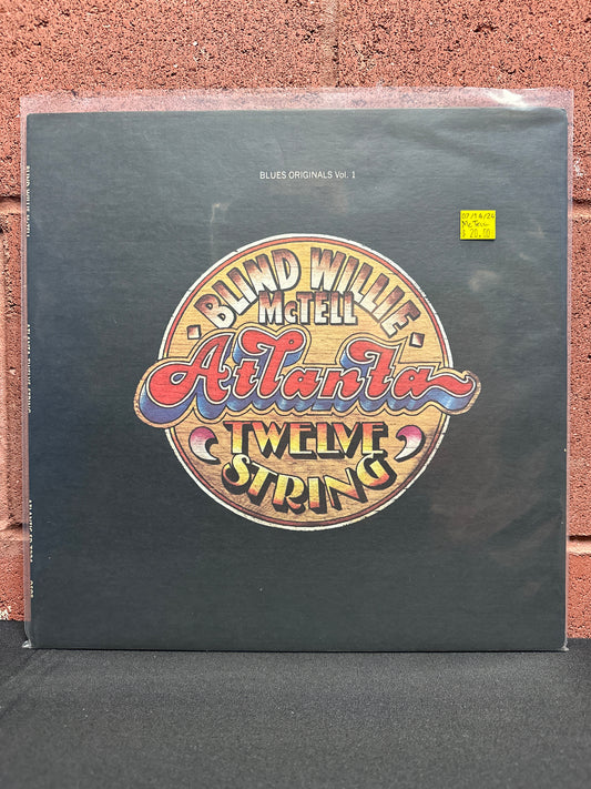 Used Vinyl:  Blind Willie McTell ”Atlanta Twelve String” LP