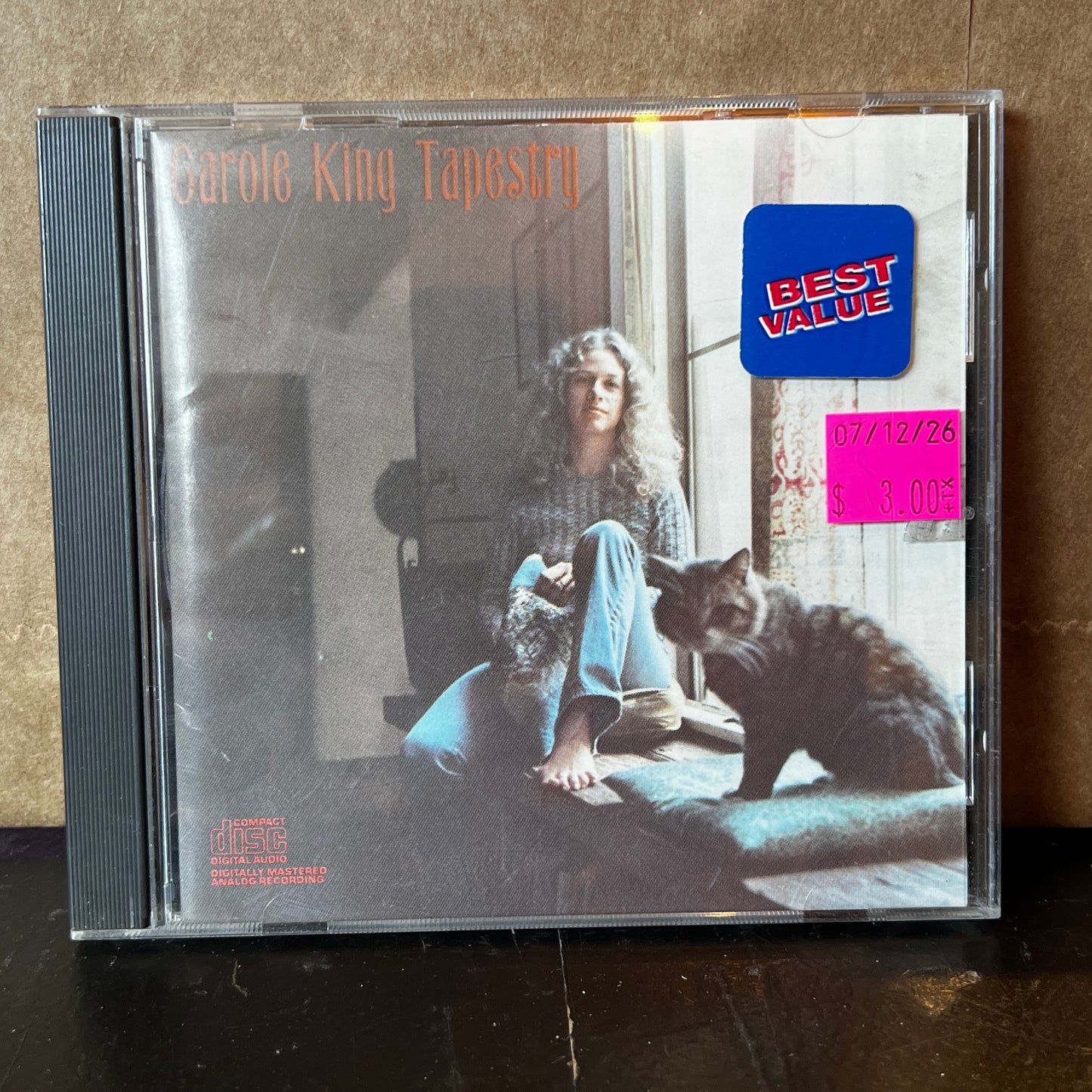 Used CD: Carole King "Tapestry" CD