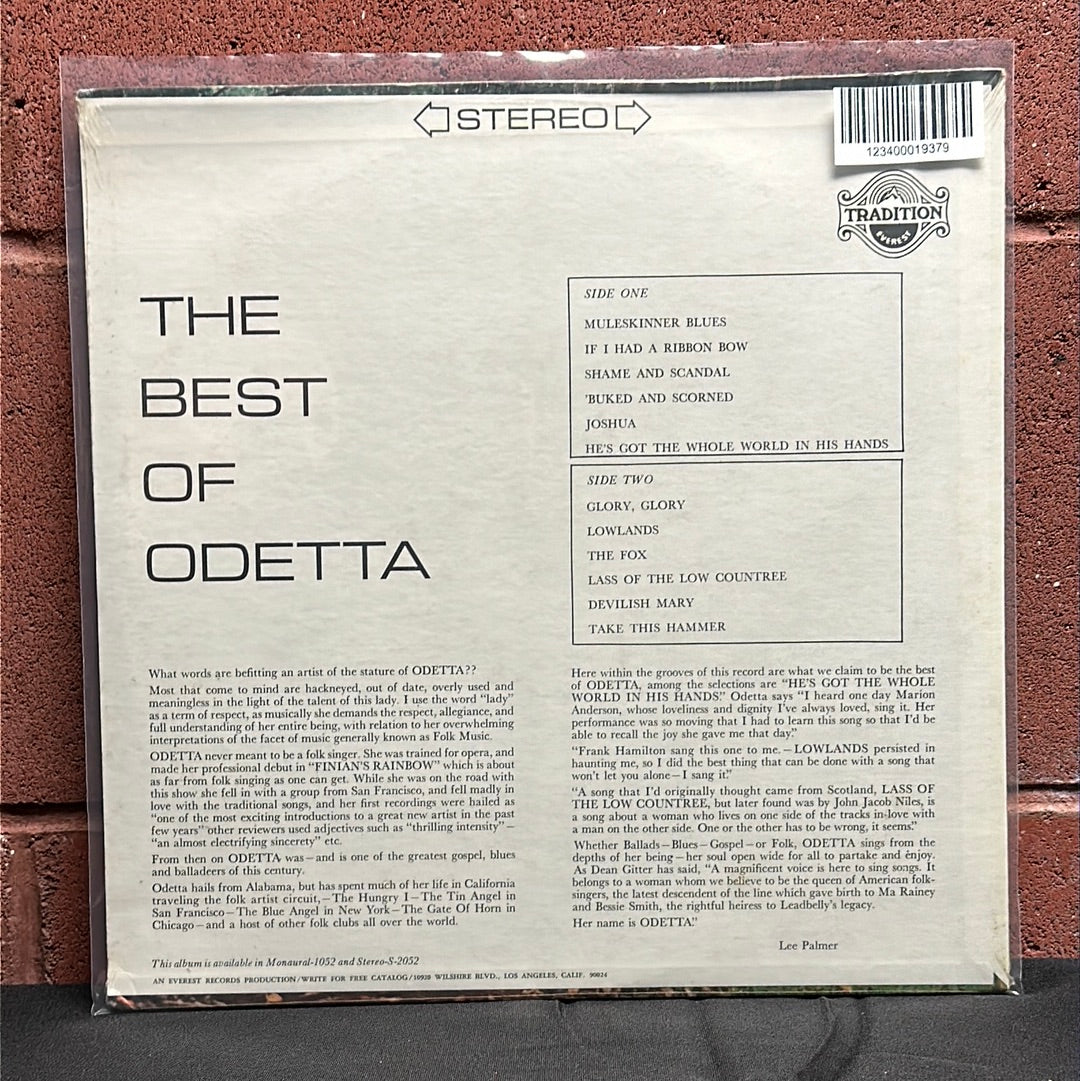 Used Vinyl:  Odetta ”The Best Of Odetta” LP