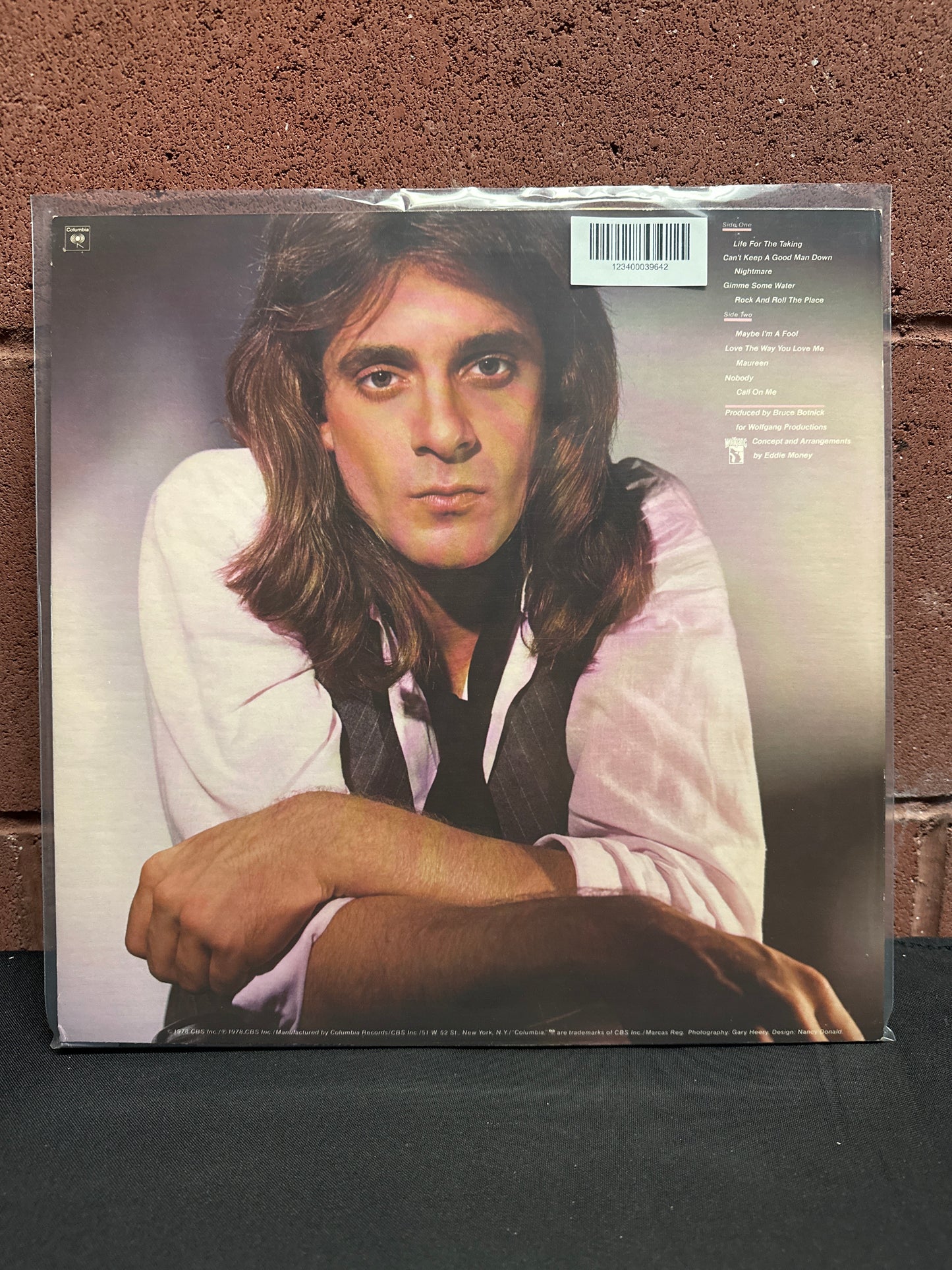 Used Vinyl:  Eddie Money ”Life For The Taking” LP