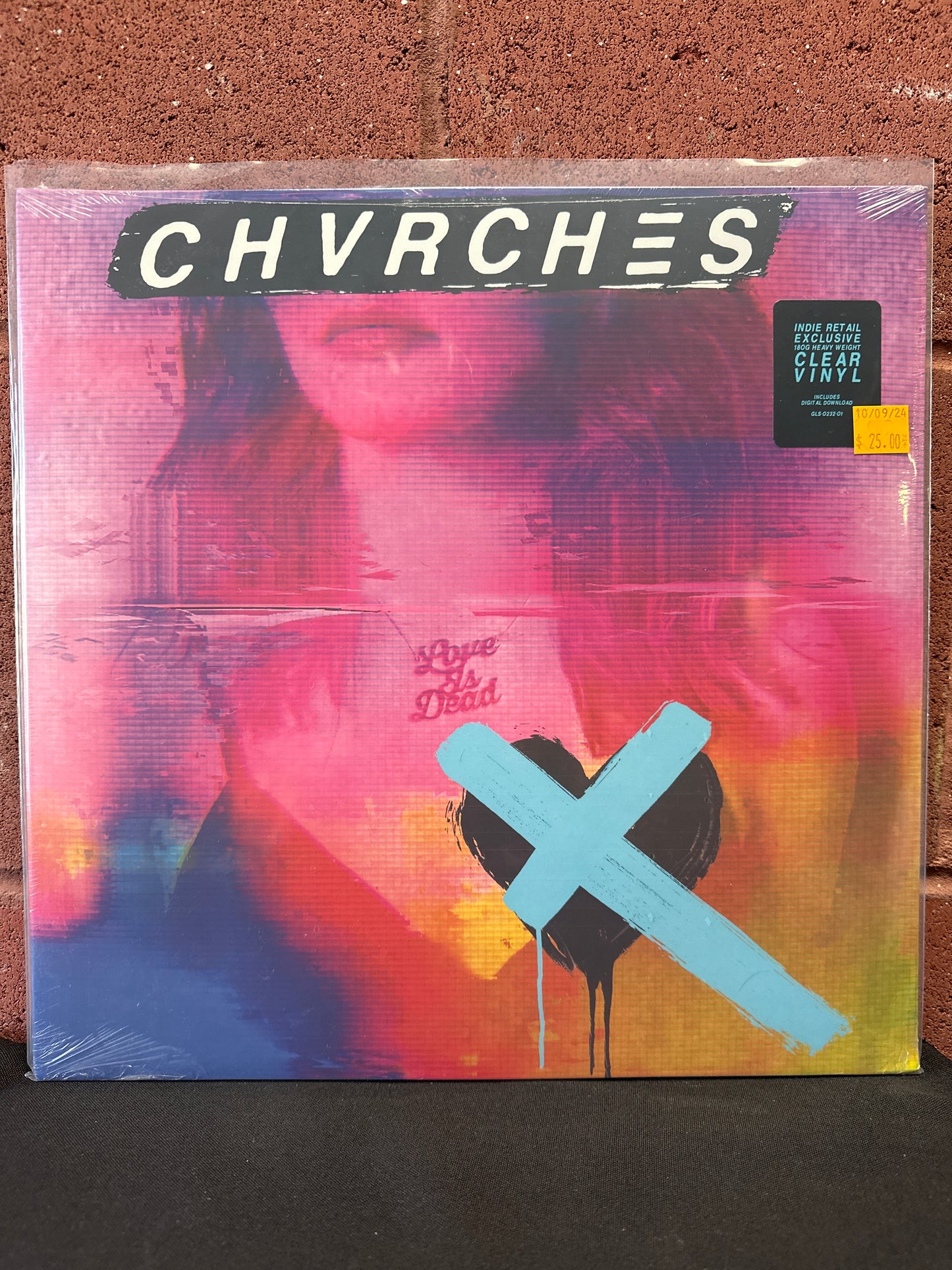 Used Vinyl:  Chvrches ”Love Is Dead” LP (Clear Vinyl)