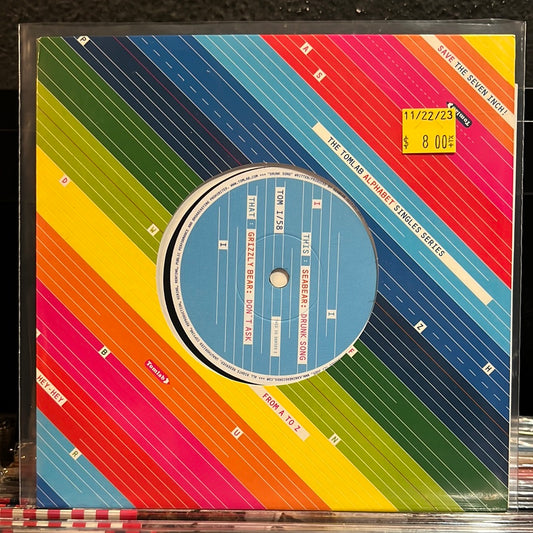 Used Vinyl:  Grizzly Bear / Seabear ”The Tomlab Alphabet Singles Series I” 7"