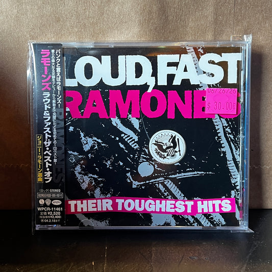 Used CD: Ramones "Loud, Fast Ramones: Their Toughest Hits" CD (2002 Japanese Press)