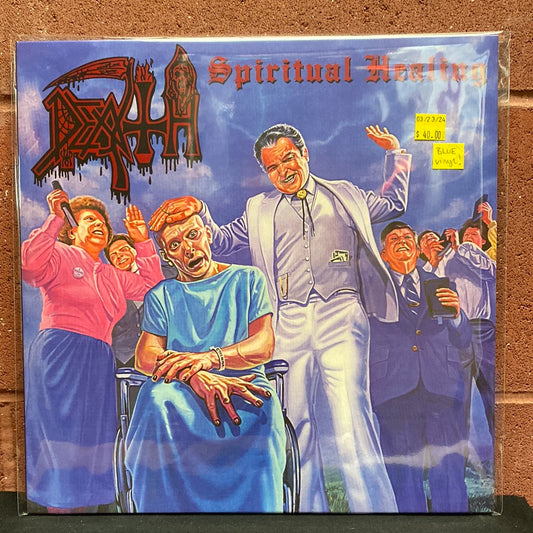 Used Vinyl:  Death ”Spiritual Healing” LP (Blue vinyl)