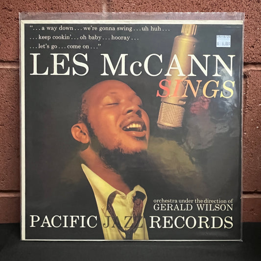 Used Vinyl: Les McCann, Orchestra Under The Direction Of Gerald Wilson "Les McCann Sings" LP (Mono)
