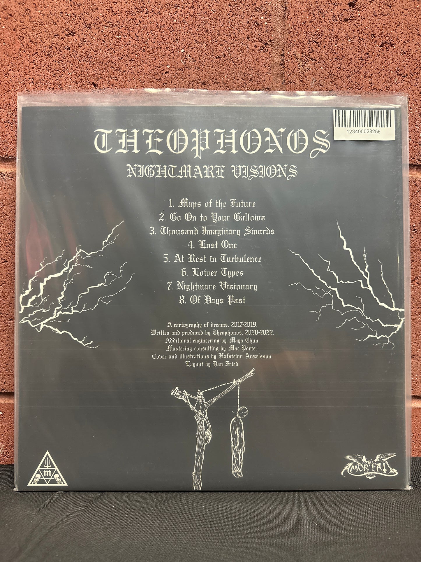 Used Vinyl:  Theophonos ”Nightmare Visions” LP