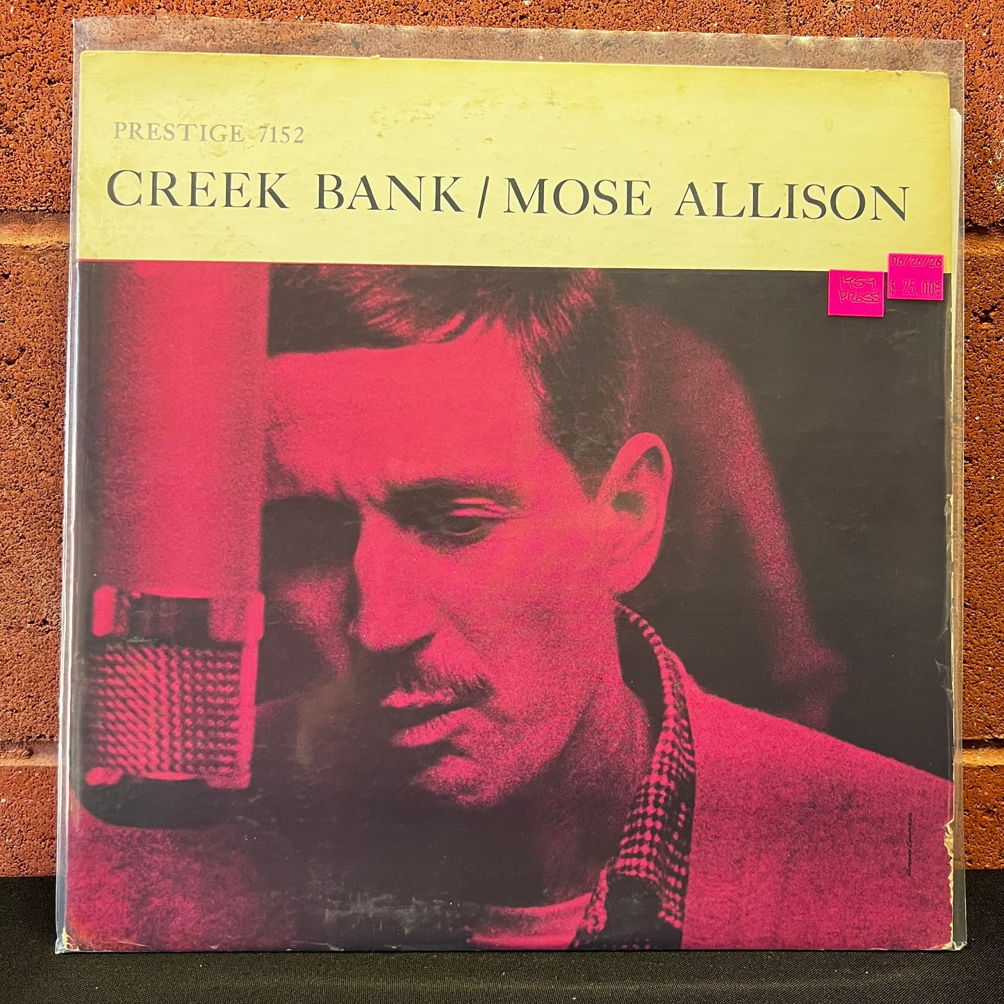 Used Vinyl: Mose Allison "Creek Bank" LP (1959 Press)