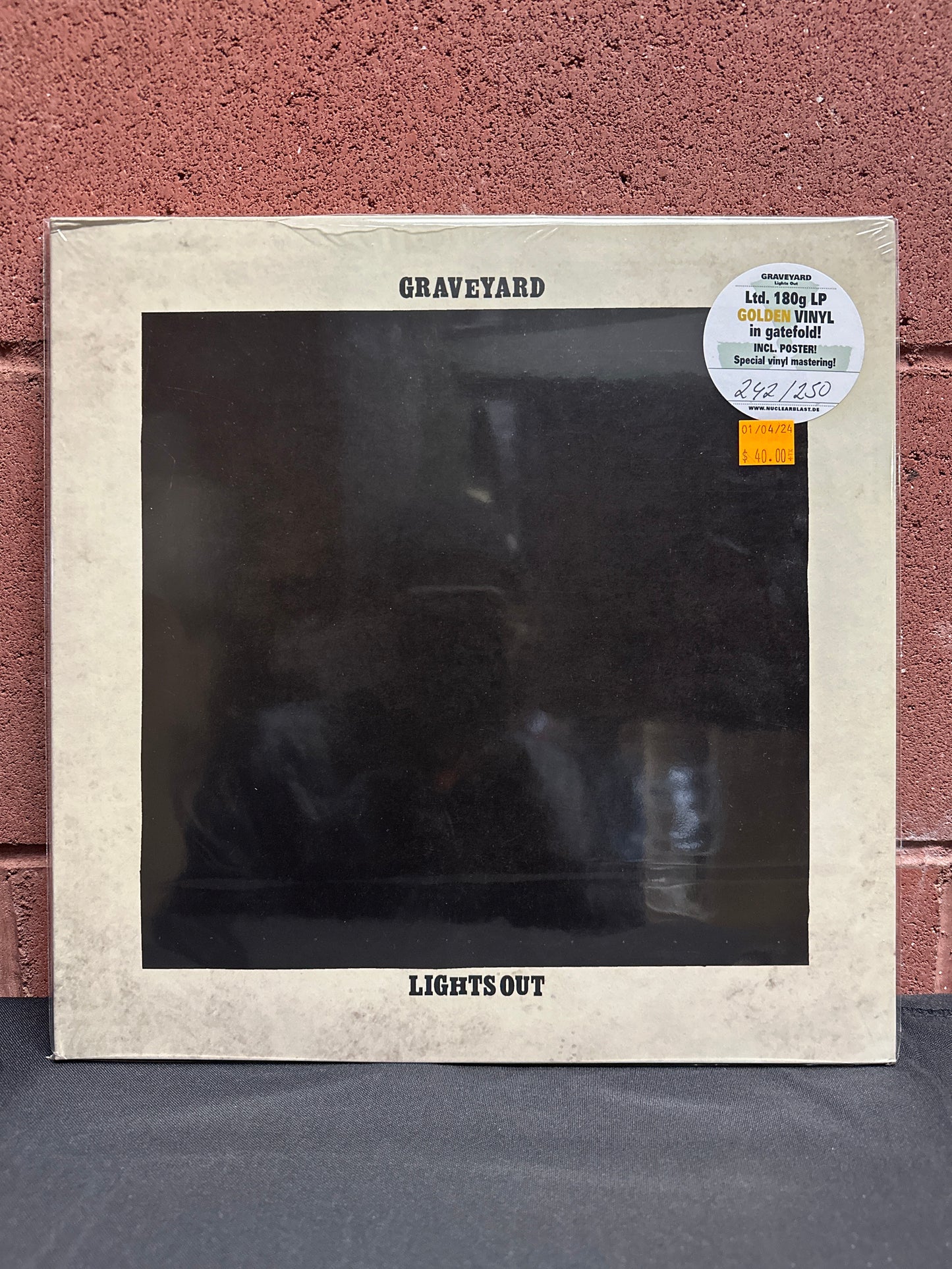 Used Vinyl: Graveyard ”Lights Out” LP (Gold Vinyl, Ltd)