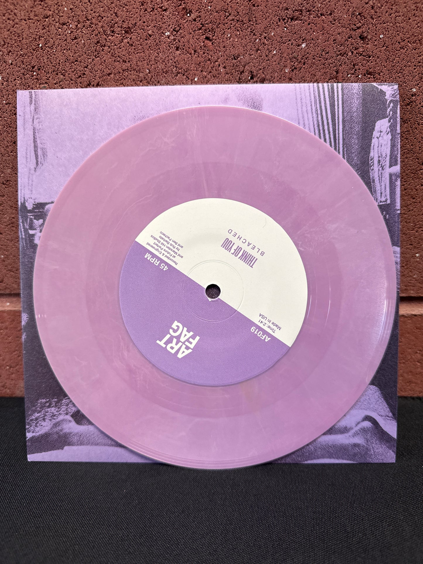 Used Vinyl:  Bleached ”Carter” 7" (Purple Vinyl)