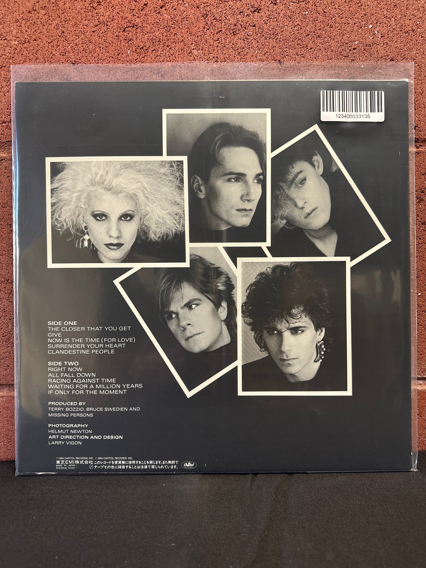 Used Vinyl:  Missing Persons ”Rhyme & Reason” LP