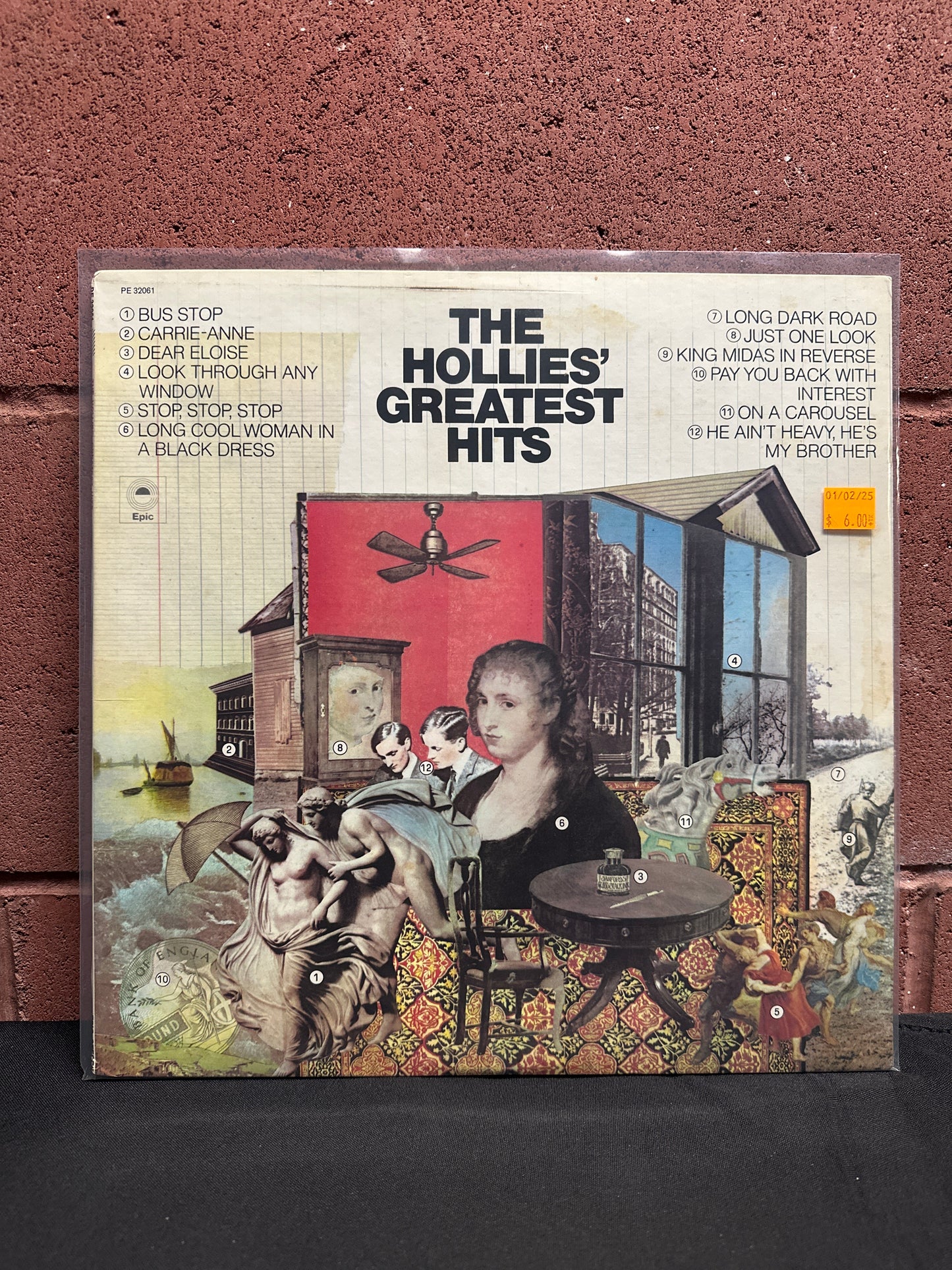 Used Vinyl:  The Hollies ”The Hollies' Greatest Hits” LP