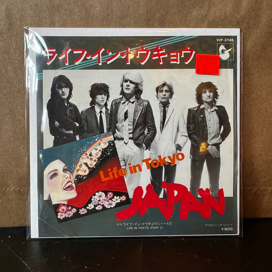 Used Vinyl: Japan "Life in Tokyo / Life In Tokyo (Pt 2)" 7" (1979 Japanese Issue)