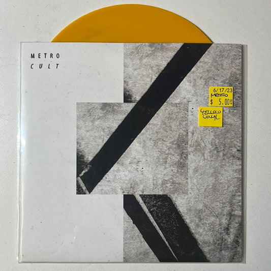 USED VINYL: Metro Cult “Transparent” 7" EP (Yellow Vinyl)