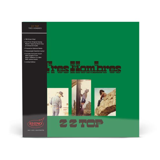 PRE-ORDER: ZZ Top "Tres Hombres" LP