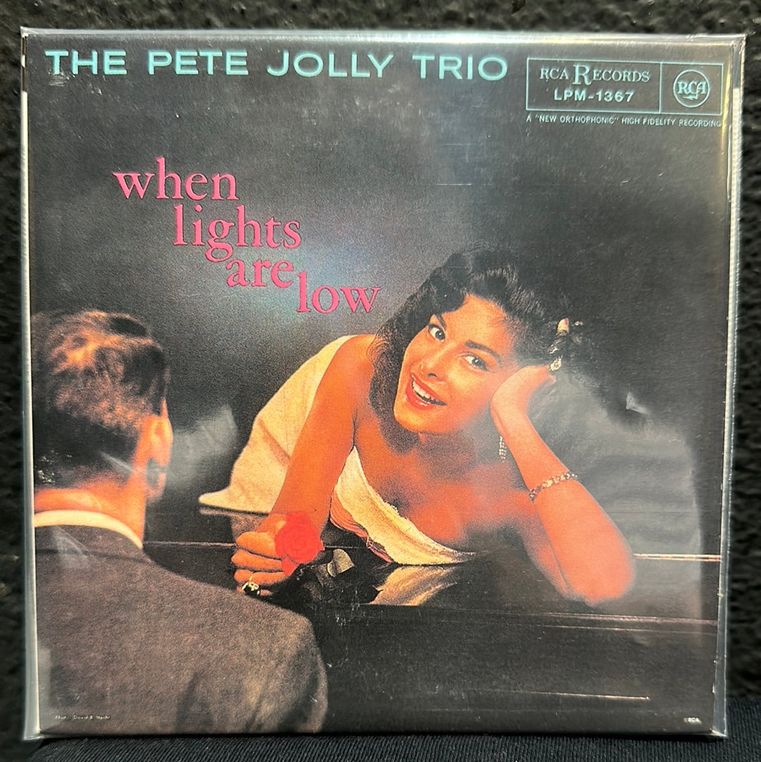 USED CD: The Pete Jolly Trio “When Lights Are Low” CD