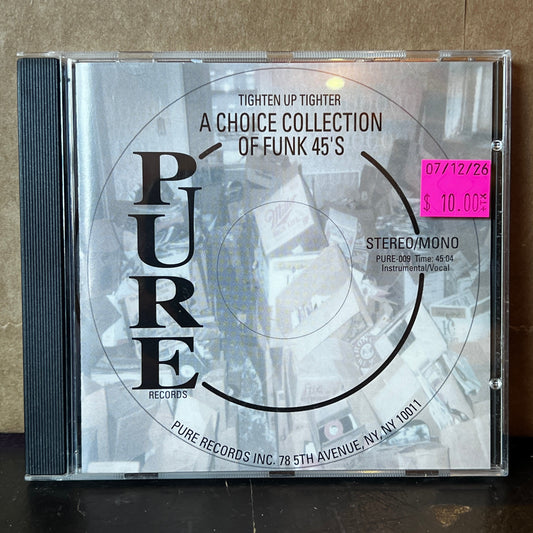 Used CD: V/A - "Tighten Up Tighter: A Choice Collection Of Funk 45's" CD