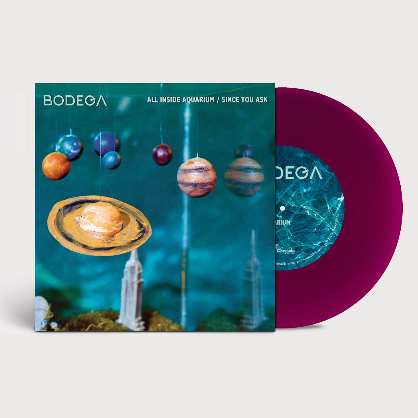 PRE-ORDER: Bodega "All Inside Aquarium b/w Since You Ask" 7" (Color Vinyl)