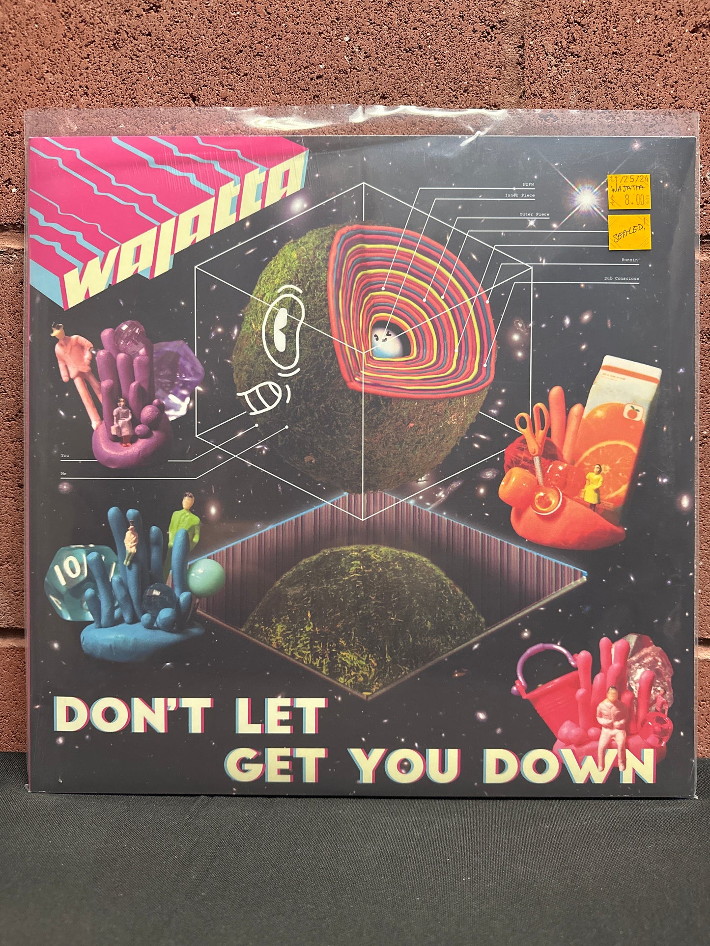 Used Vinyl:  Wajatta ”Don't Let Get You Down” 2xLP