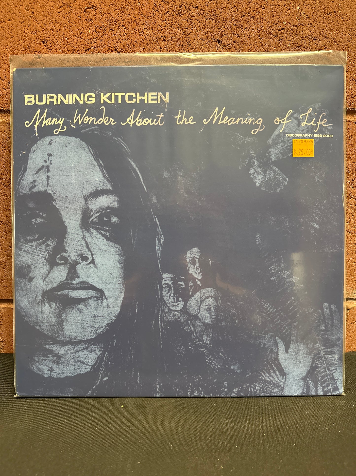 Used Vinyl:  Burning Kitchen ”Many Wonder About The Meaning Of Life” 2xLP