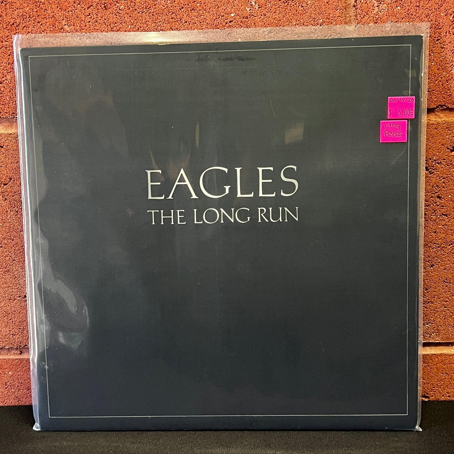 Used Vinyl: The Eagles "Long Run" LP (1979 Press)