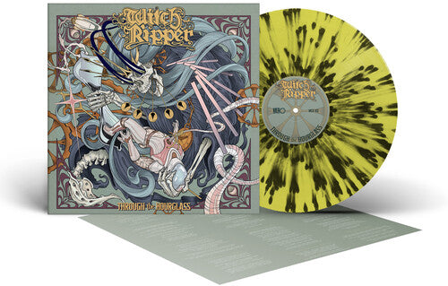 PRE-ORDER: Witch Ripper "Through the Hourglass" LP (Yellow/ Black Splatter Vinyl)