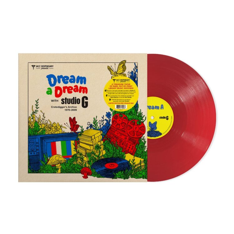 V/A "Jazz Dispensary Presents: Dream a Dream with Studio G" LP (Apple Red Vinyl)