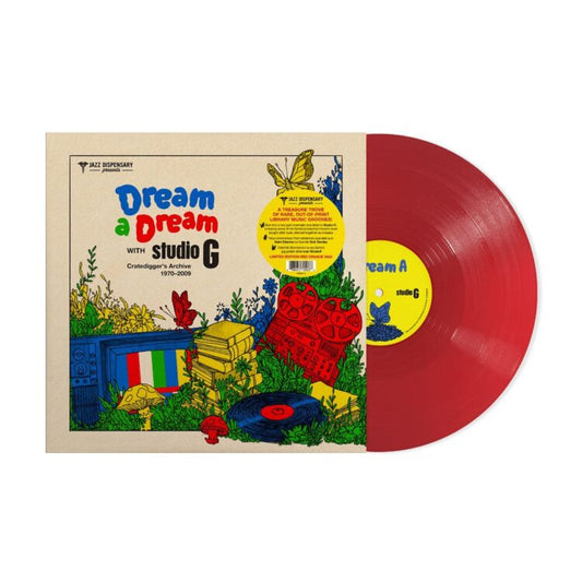 V/A "Jazz Dispensary Presents: Dream a Dream with Studio G" LP (Apple Red Vinyl)