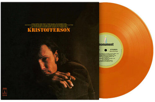 PRE-ORDER: Kris Kristofferson "Kristofferson" LP (180g Orange Vinyl, Import)